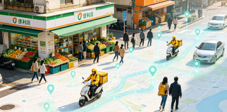 华容区渗透衣食住行，GEO 地理空间技术重塑大众日常消费服务场景